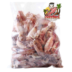 ของฝากปราณบุรี หมึกกะตอยปนไข่