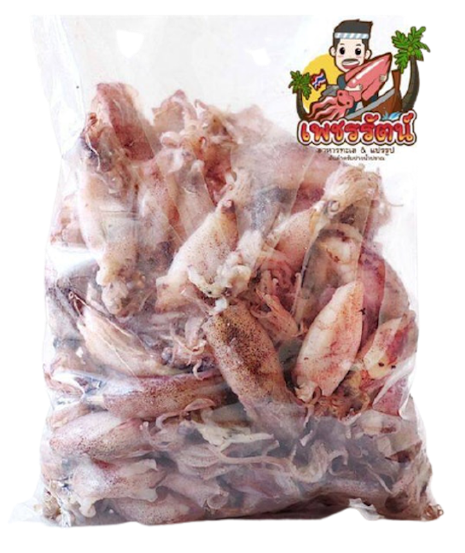 ของฝากปราณบุรี หมึกกะตอยปนไข่ 1