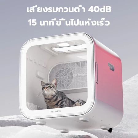 เครื่องเป่าขนสัตว์เลี้ยงอัตโนมัติ 2