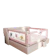 Beige รั้วกั้นเตียงนอนเด็ก ขนาด 6 ฟุต 1