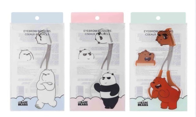 กรรไกรตัดขนคิ้ว We Bare Bears Eyebrow Scissors 1
