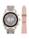 MICHAEL KORS นาฬิกา Michael Kors สำหรับผู้หญิง รุ่น Gen 6 Bradshaw Pavé Two-Tone Smartwatch and Logo Strap Set 1