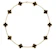 Van Cleef & Arpels สร้อยคอแบรนด์เนม ผู้หญิง รุ่น Vintage Alhambra necklace, 10 motifs 1