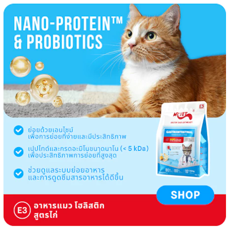 อาหารแมว E3 Nano-Protein™ 3