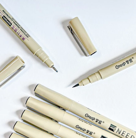 ชุดปากกาตัดเส้น fineliner 9 ขนาด 3