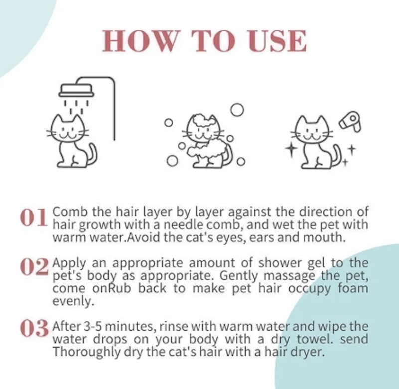 Kitten Cat Shampoo 3