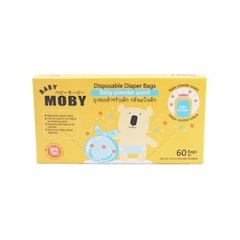 ถุงขยะ MOBY กลิ่นแป้งเด็ก