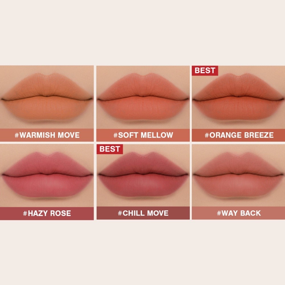 3CE Soft Matte Lipstick 2