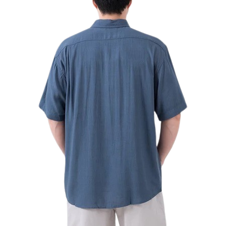 เสื้อเชิ้ตผ้าลินินแขนสั้น รุ่น GW9033 2