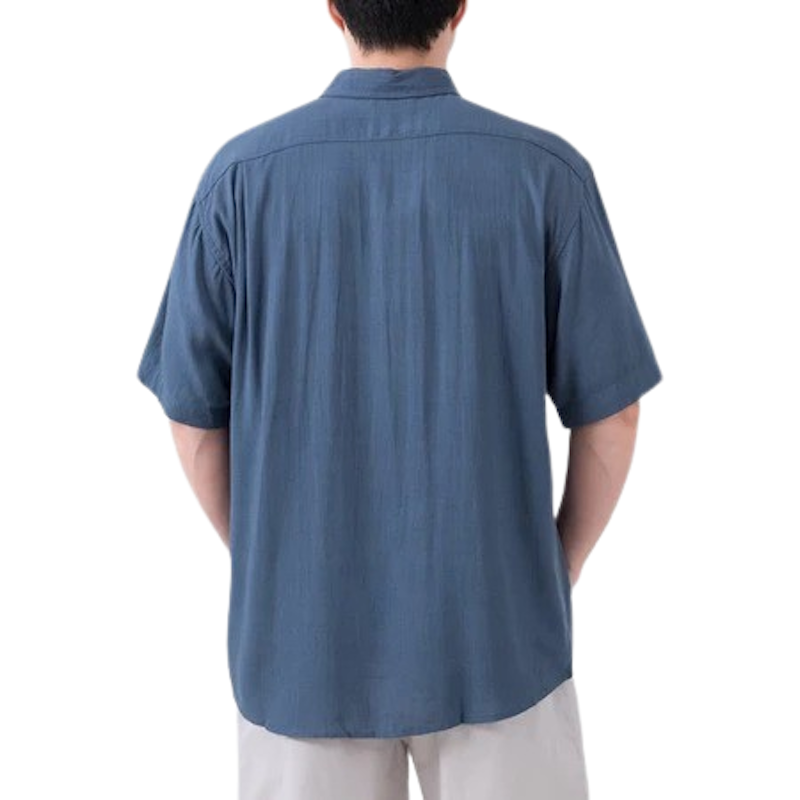 เสื้อเชิ้ตผ้าลินินแขนสั้น รุ่น GW9033 2