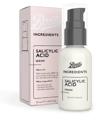 Ingredients Salicylic Acid Serum 2