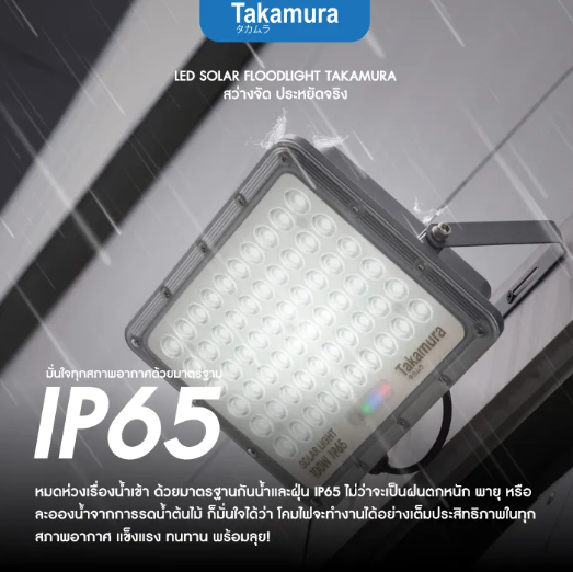 ไฟโซล่าเซลล์ รุ่น 100W 3
