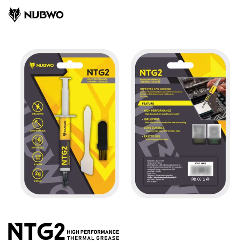 ซิลิโคนระบายความร้อน NTG2 High Performance Thermal Grease 3