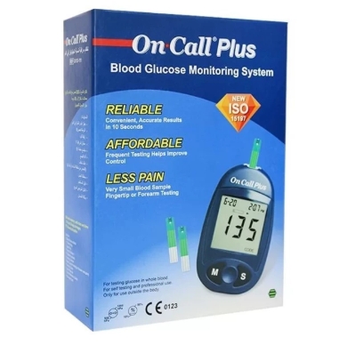 ชุดเครื่องวัดน้ำตาลกลูโคสในเลือด On Call Plus 1