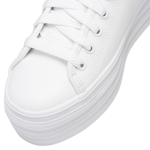 รองเท้าผ้าใบหนัง Triple Up Leather 2