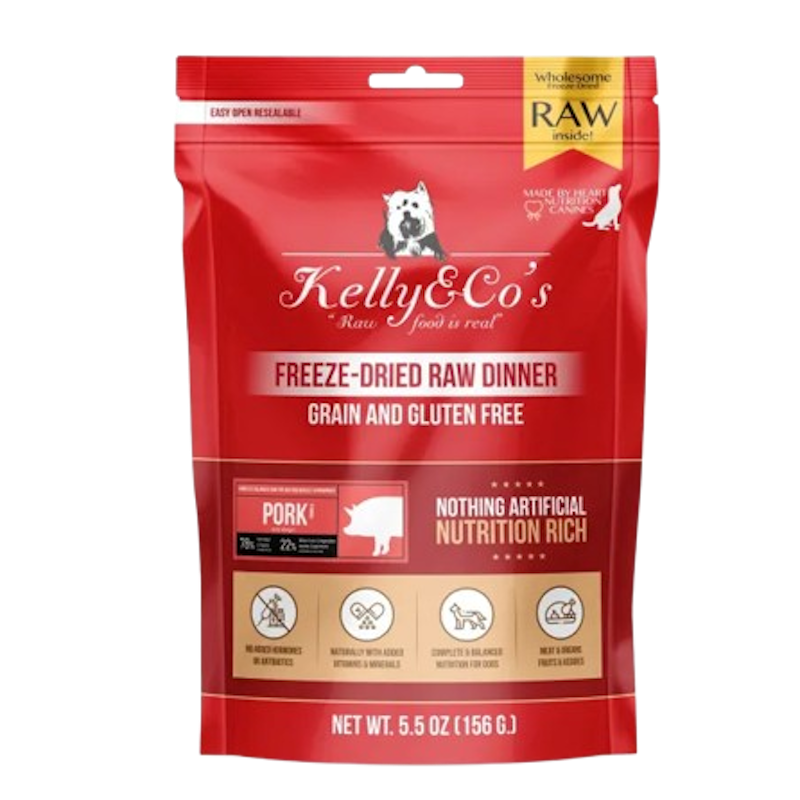 อาหารบาร์ฟฟรีซดราย Raw Dinner Bite for Dogs สูตรหมู ผักและผลไม้รวม 1