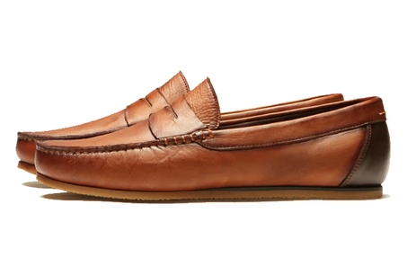 รองเท้าหนังชามัวร์ Classic Penny Loafer 1