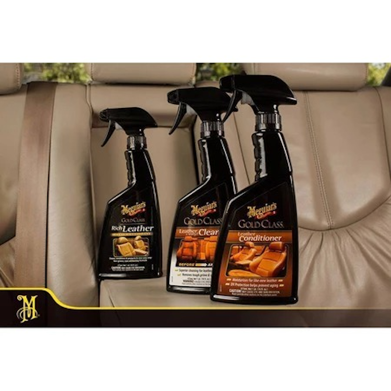 น้ำยาดูแลเบาะหนัง Gold Class Rich Leather Cleaner & Conditioner 3