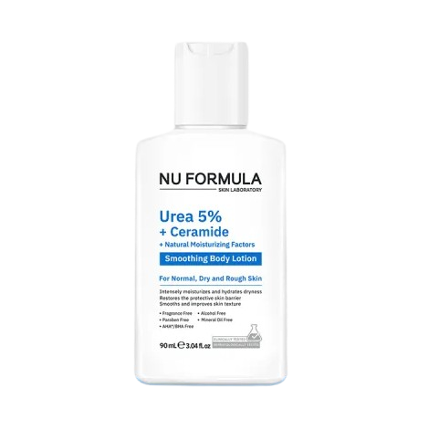 Urea 5% + Ceramide + Natural Moisturizing Factors Smoothing Body Lotion 1