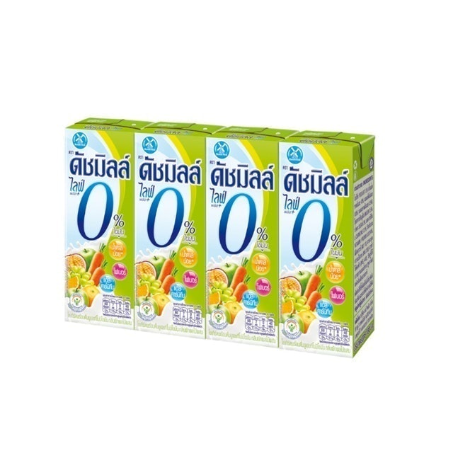 นมเปรี้ยว ยูเอชที สูตรไลฟ์ 0% รสผักผลไม้ผสม 2
