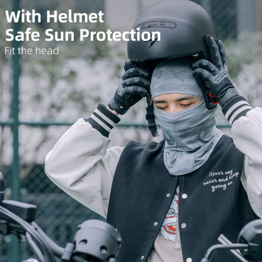 Breathable Ice Silk Headgear 3