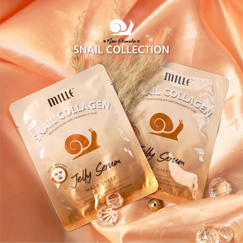 Snail Collagen Jelly Serum Mask Sheet 3