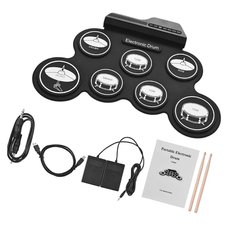 Electric Drum Pad Kit Digital Drum 2