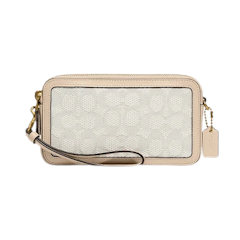 กระเป๋าแบรนด์เนม รุ่น Kira Crossbody In Signature Jacquard