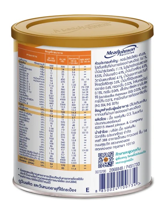 นมผง LGG Infants with Protein Allergy 2