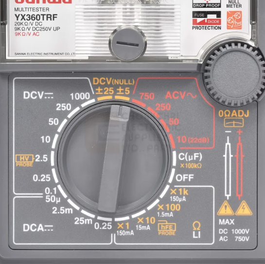 มัลติมิเตอร์ รุ่น YX360TRF 3