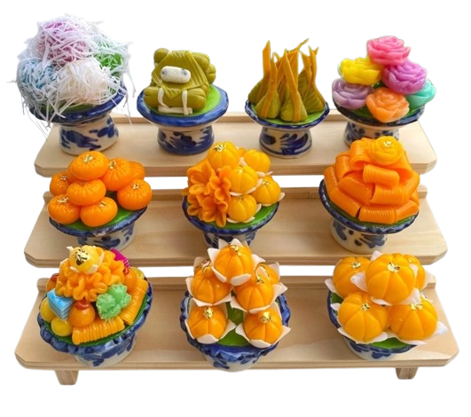 พานดินปั้นขนม 2