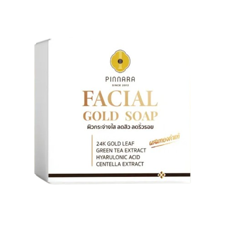 สบู่เฟเชี่ยลผสมทองคำ Facial Gold Soap 1