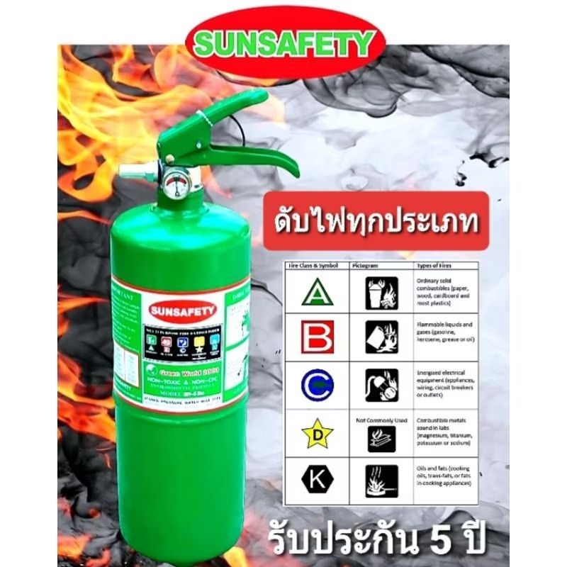 ถังดับเพลิงชนิดสารเหลวระเหย 3