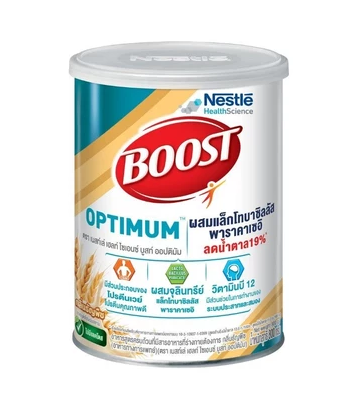 BOOST OPTIMUM CEREAL FLAVOR อาหารทางการแพทย์ เนสท์เล่ บูสท์ ออปติมัม กลิ่นธัญพืช 800 กรัม 1