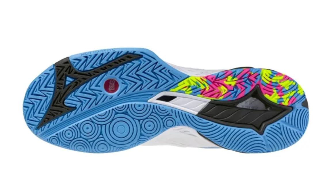 รองเท้าแบดมินตัน หน้ากว้าง รุ่น Badminton WAVE FANG 2  3
