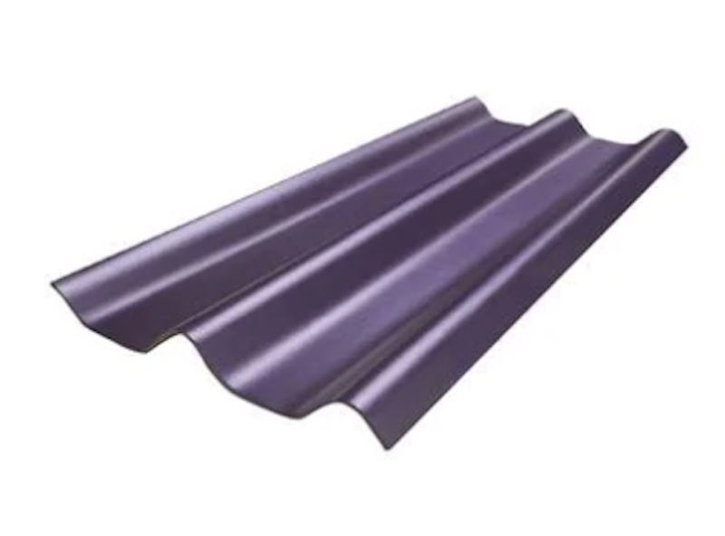 กระเบื้องลอนคู่ รุ่นแพลทินัม สีม่วงมุกแพลทินัม 1