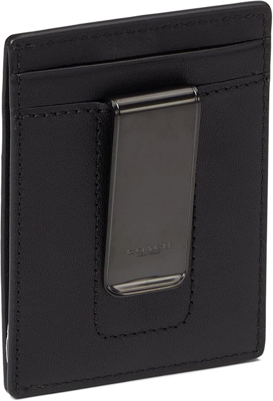 Money Clip Card Case สีดำ 2