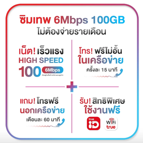 ซิมเทพ 6 Mbps 3