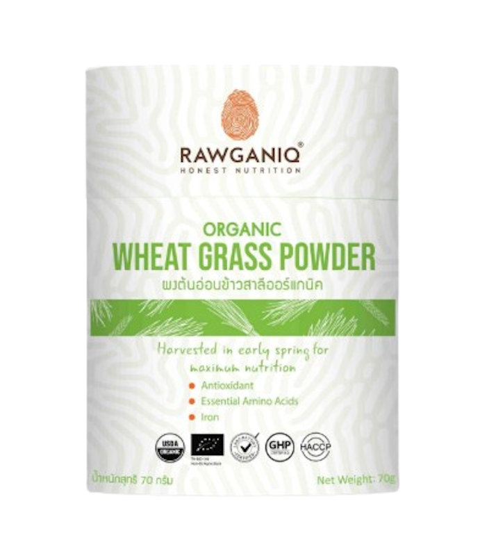 ผงต้นอ่อนข้าวสาลีออร์แกนิค Organic Wheat Grass Powder (70g) 1