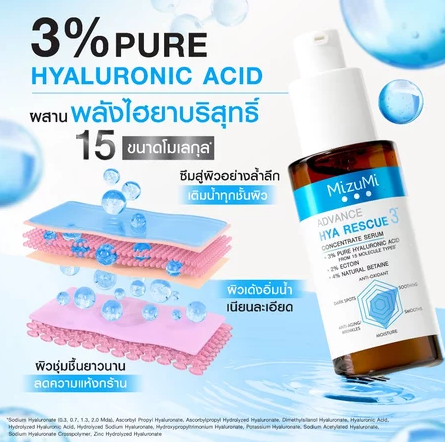 Advance Hya Rescue Concentrate Serum 3
