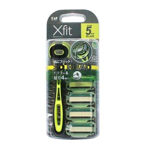 ที่โกนหนวด Razor with 4 Spare Blades 1