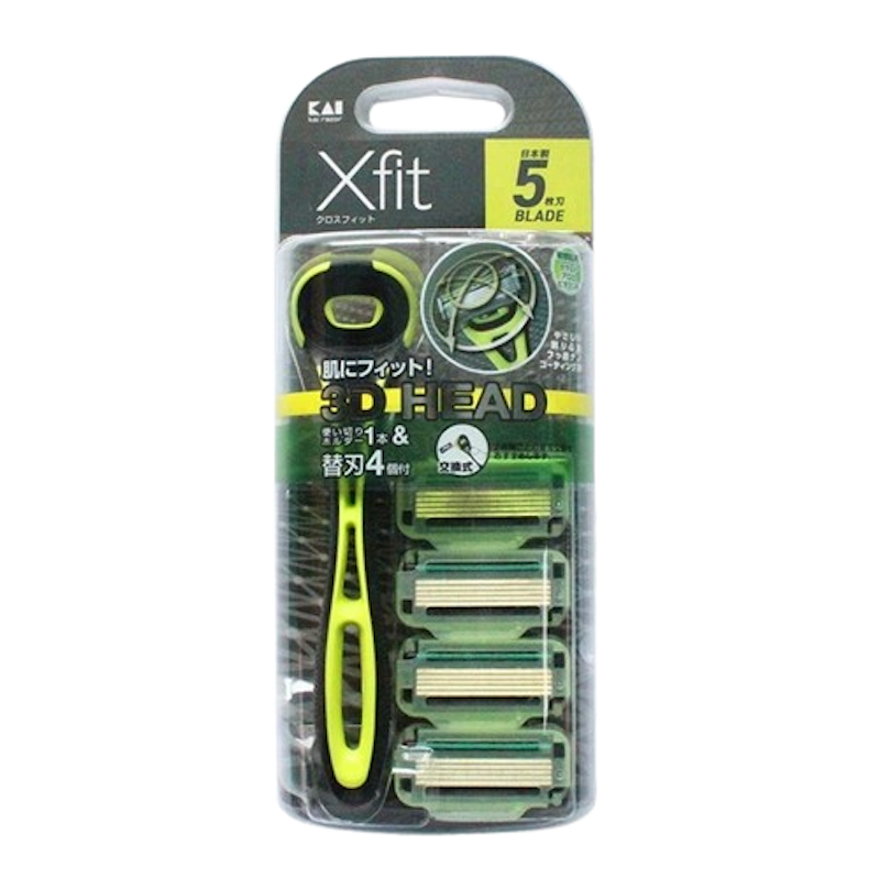 ที่โกนหนวด Razor with 4 Spare Blades 1