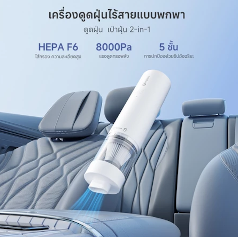 เครื่องดูดฝุ่นมือถือ รุ่น XCQH018 4