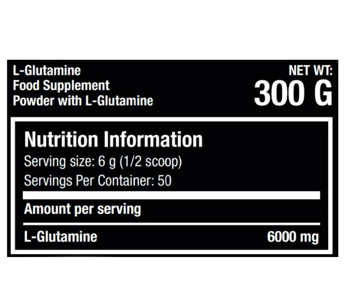 กลูตามีน Glutamine Mega Strong Powder 3