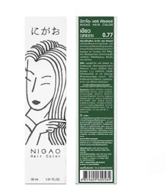 ยาย้อมผมสีเขียว Primary Hair Color 0.77 1