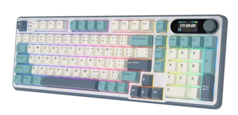 S98 Keyboard คีย์บอร์ดเกมมิ่งไร้สาย 1