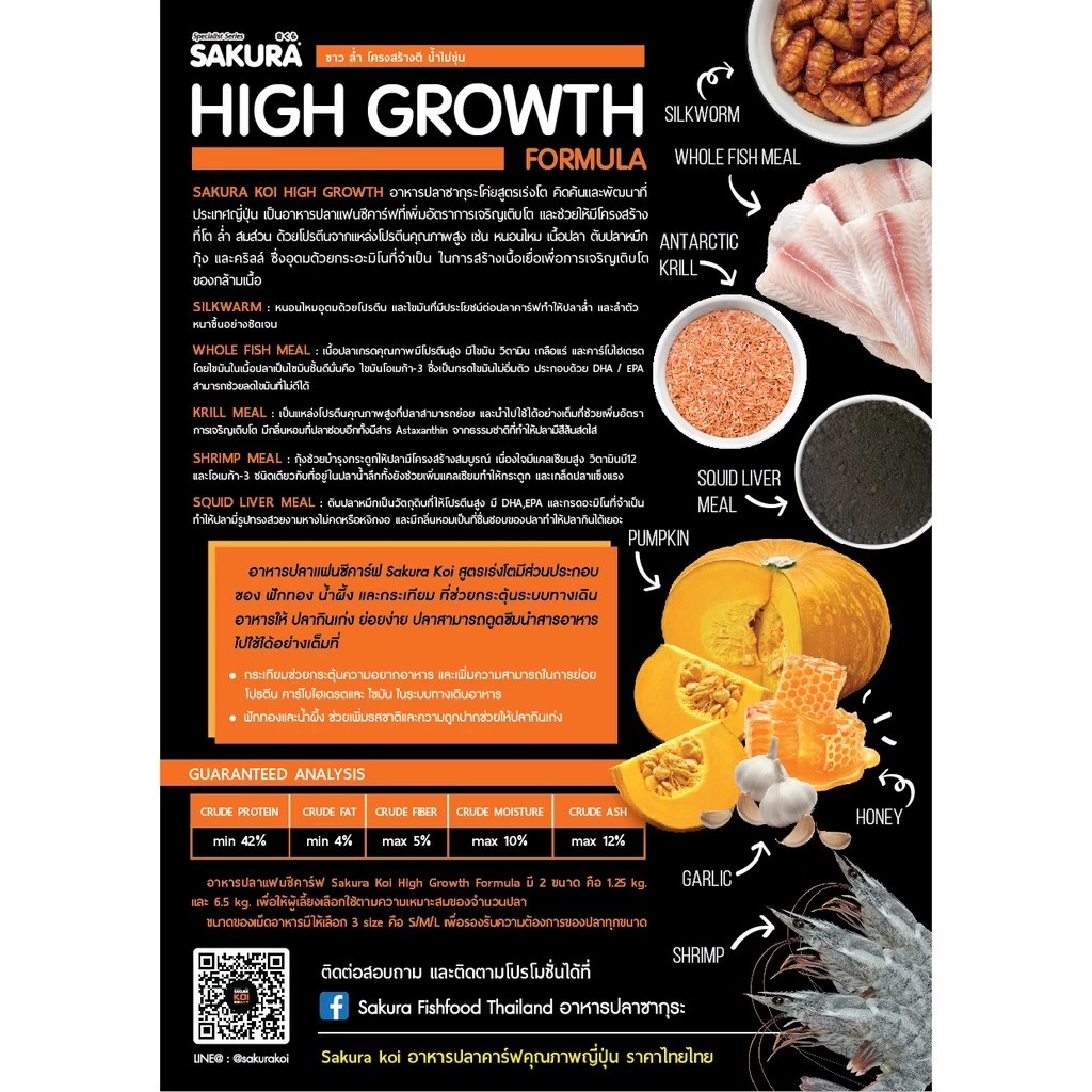 High Growth Formula (Sinking) 3