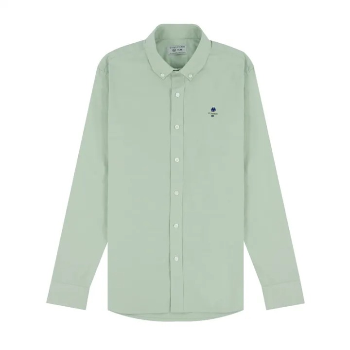 เสื้อเชิ้ตผู้ชาย Men's Slim Oxford Shirts 2