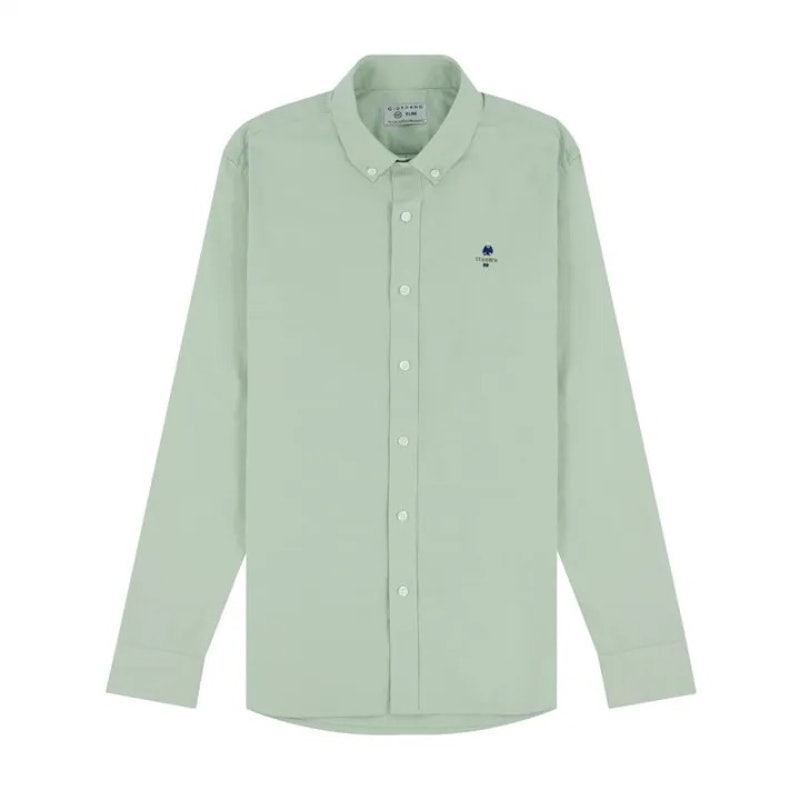 เสื้อเชิ้ตผู้ชาย Men's Slim Oxford Shirts 2