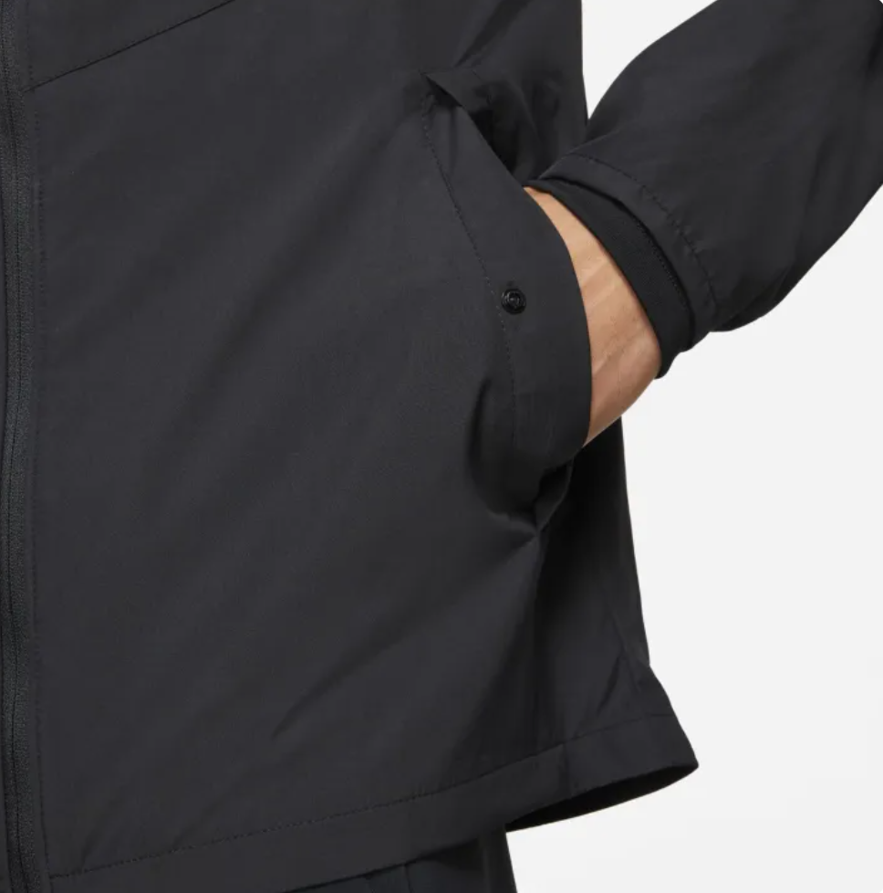 เสื้อแจ็กเก็ตวิ่งผู้ชาย รุ่น Repel Miler Running Jacket - Black 2